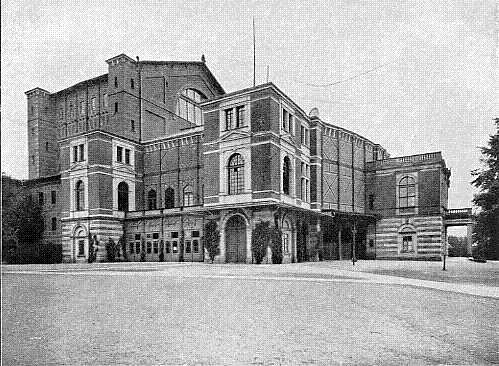 The Wagner Theatre at Bayreuth