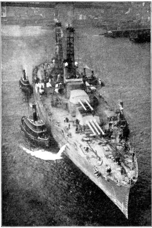 UNITED STATES
BATTLESHIP "NEVADA"

Photograph taken from the Manhattan
Bridge. New York.