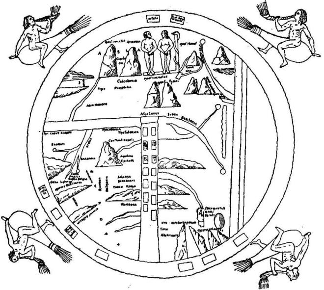 THE TURIN MAP OF THE WORLD, EIGHTH CENTURY