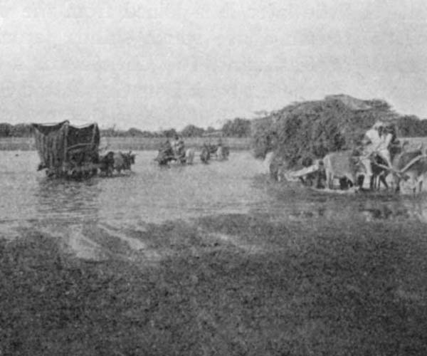 Fig. 14. Fording the River at Lahore.