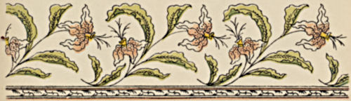 Floral border design