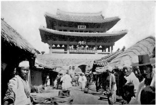 Street scene in Seoul