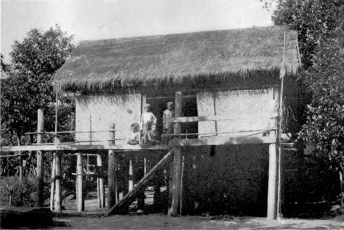 Burmese country house near Mandalay