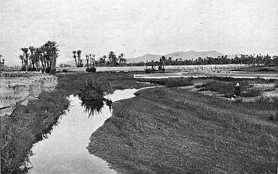 THE RIVER TENSIF OUTSIDE MARRAKESH.