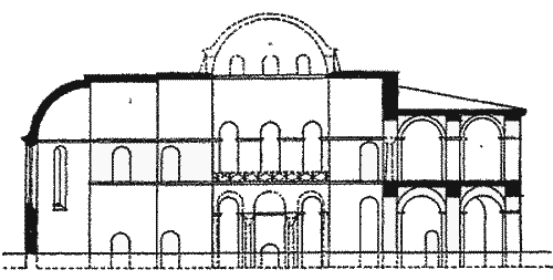 Fig. 3.—Deré Aghsy—Section (Rott).