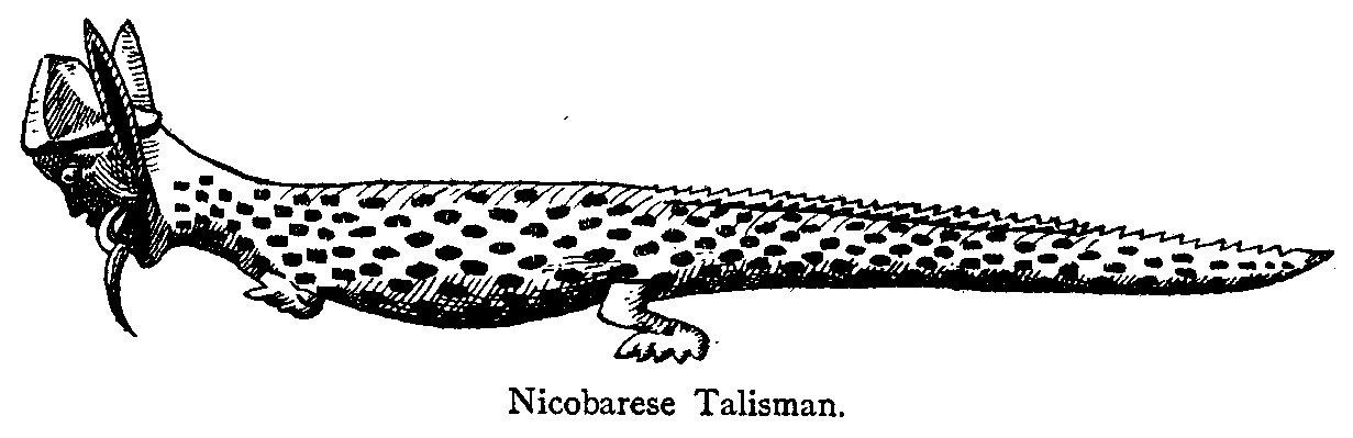 Nicobarese Talisman.