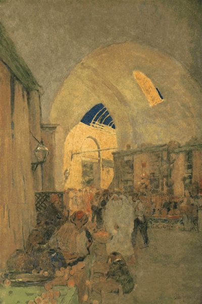 THE GRAND BAZAAR IN CONSTANTINOPLE