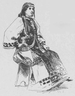 ALBANIAN PEASANT WOMAN