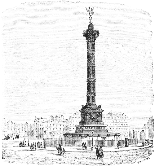 THE PLACE DE LA BASTILLE.