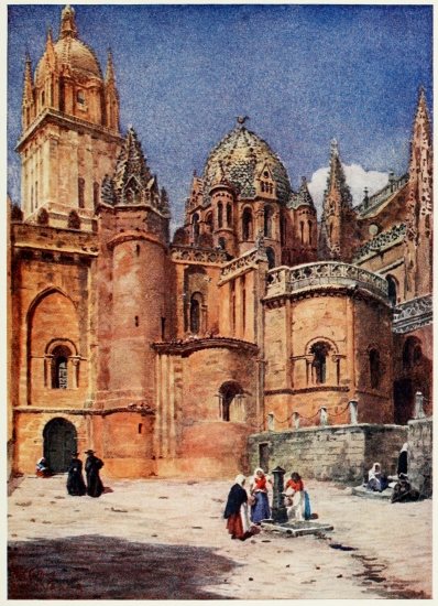 SALAMANCA. THE OLD CATHEDRAL