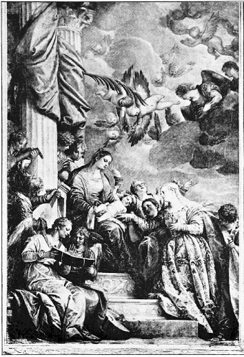 S. CATERINA—THE MARRIAGE OF ST CATHERINE

By Veronese