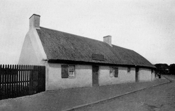 BURNS' COTTAGE, BIRTH-PLACE OF ROBERT BURNS, AYR.