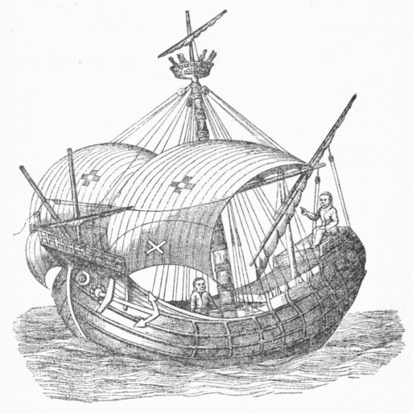 SHIP, FIFTEENTH CENTURY.