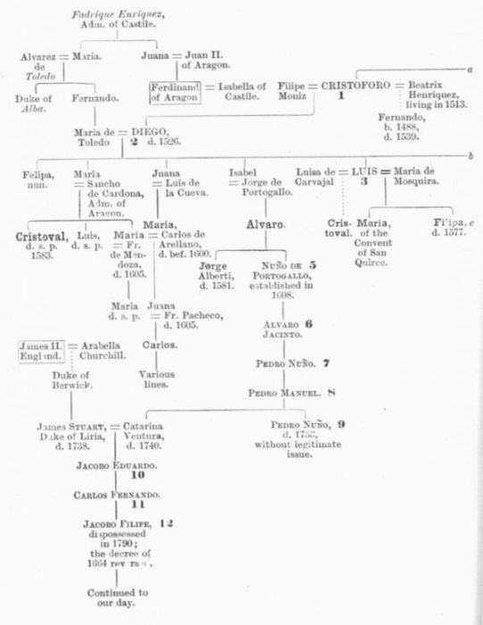 THE COLUMBUS PEDIGREE.