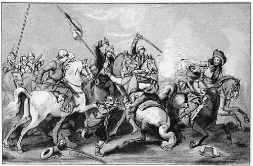 A Cabalry Skirmish.