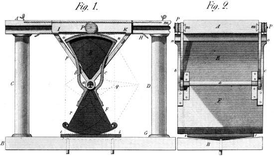 Copper plate press