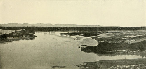 The Colorado at the Junction of the Gila.