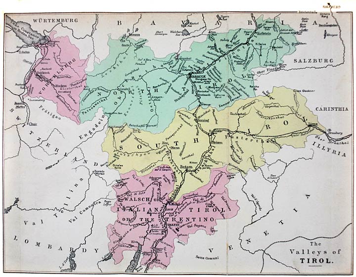 The Valleys of Tirol.