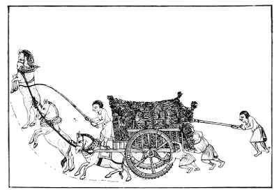 Fourteenth Century Reaper’s Cart