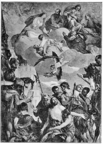 CHURCH OF S. GIORGIO IN BRAIDA, MARTYRDOM OF ST GEORGE
(PAOLO VERONESE)