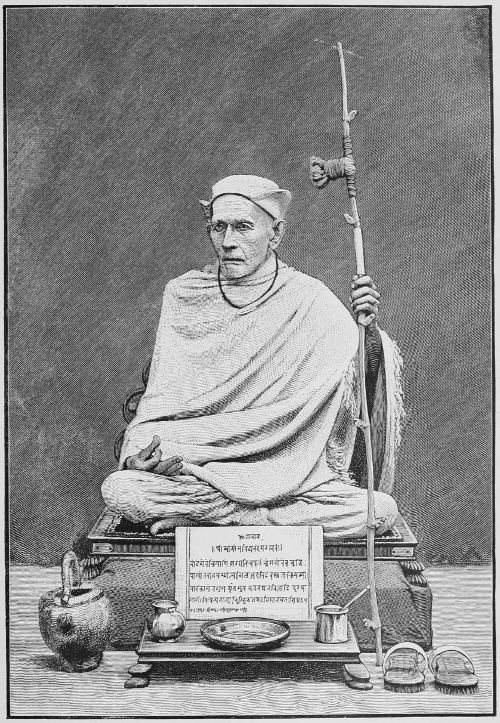 PORTRAIT OF MR. GAURĪ-ṠAṄKAR UDAY-ṠAṄKAR, C.S.I., NOW SVĀMĪ ṠRĪ SAĆĆIDĀNANDA-SARASVATĪ.