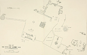 PLAN OF THE RUINS OF CHICHÉN ITZÁ