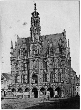 TOWNHALL OF AUDENARDE, BELGIUM.