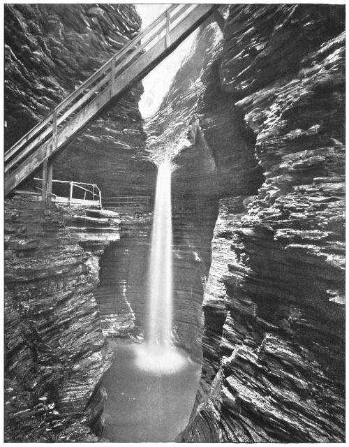 CAVERN CASCADE, WATKINS GLEN.