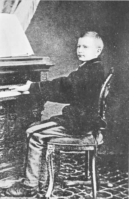 PADEREWSKI AT THE AGE OF ELEVEN