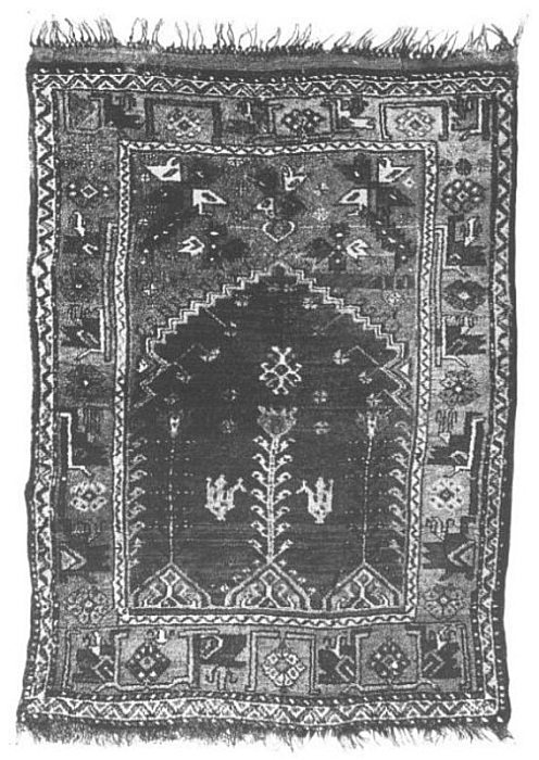 KONIEH PRAYER RUG.