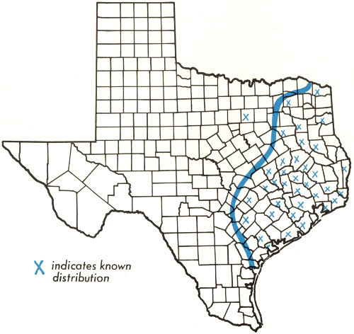 Distribution map