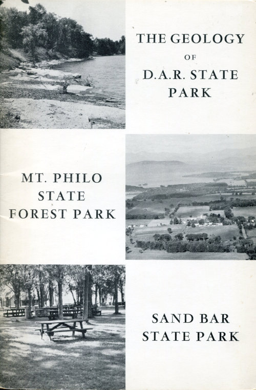 The Geology of D.A.R. State Park, Mt. Philo State Forest Park, Sand Bar State Park