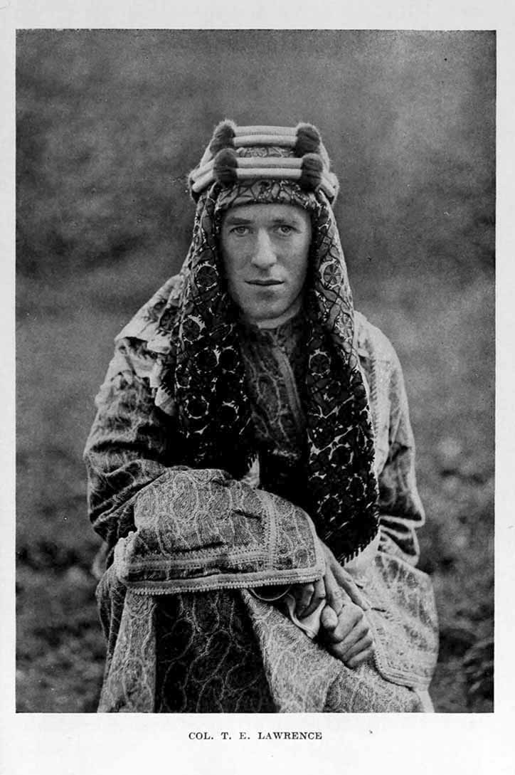 Photograph: COL. T. E. LAWRENCE