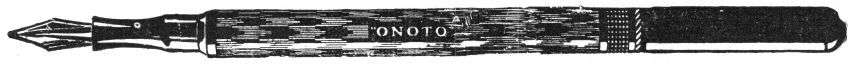 Onoto fountain pen