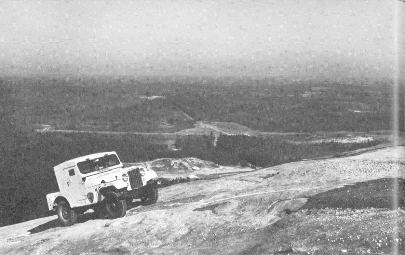 {Fire watchers in Jeep}