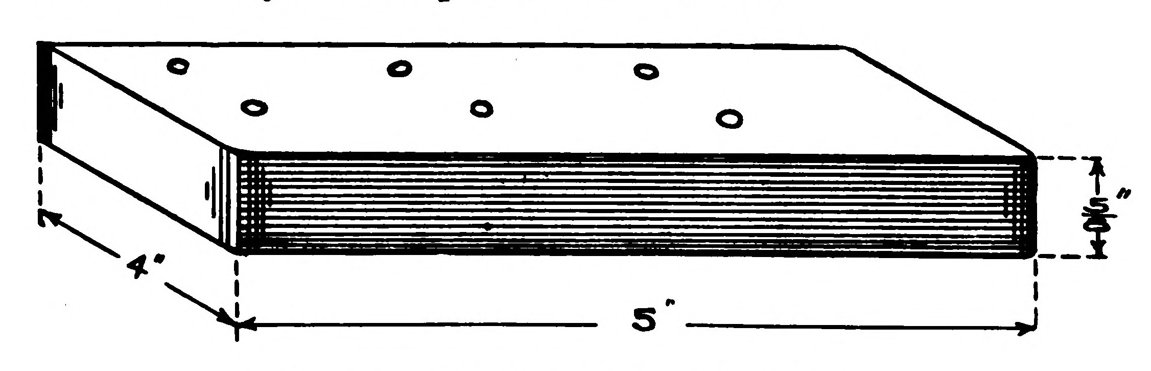 FIG. 128.—Details of the Wooden Base.