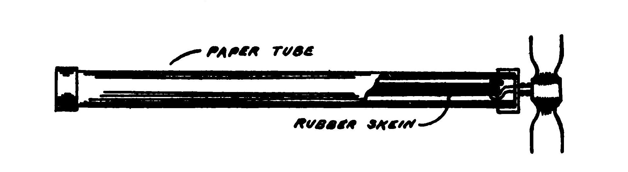 FIG. 22. Paper Tube Fusellage.