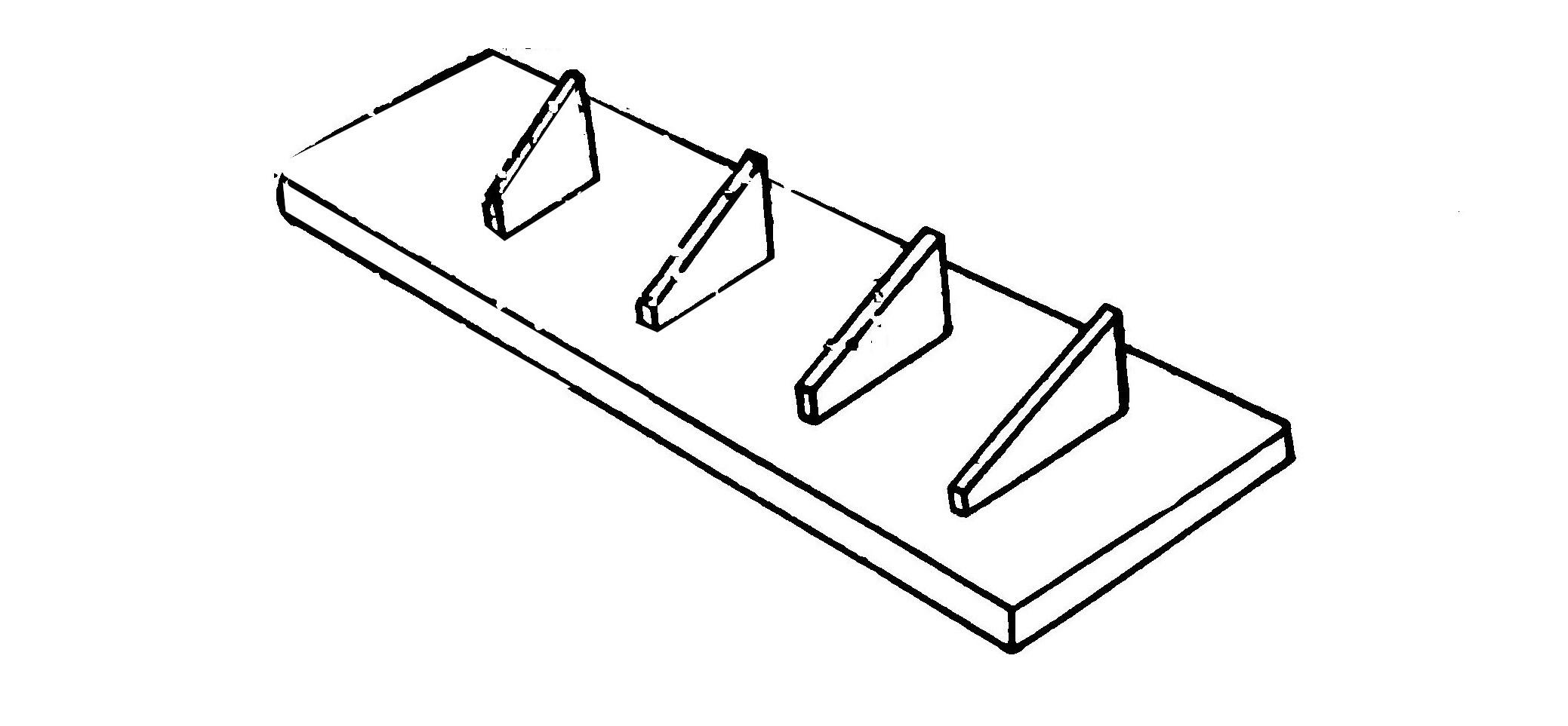 FIG. 28. Templets for testing and carving a propeller.