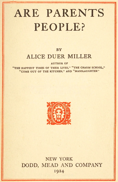 title page